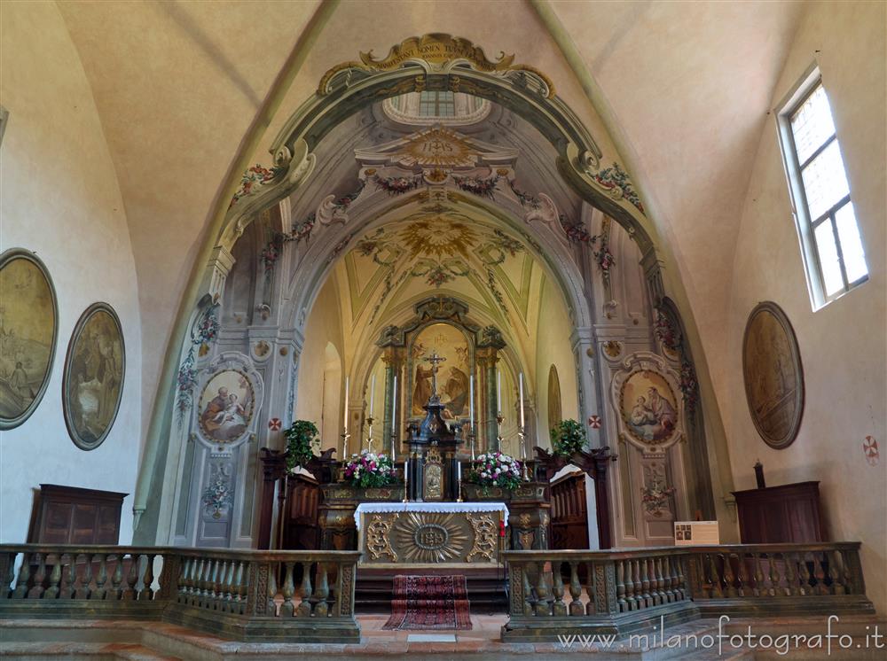 Caravaggio (Bergamo, Italy) - Presbytery of the Church of San Bernardino